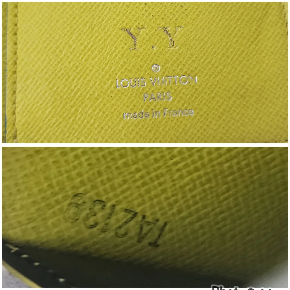 Auth Rare Louis Vuitton Epi Portefeuille Brazza Wallet